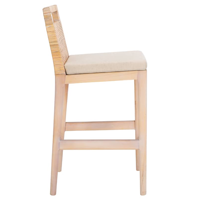 SAFAVIEH Home Darin Counter Stool - 16"W x 20"D x 36"H