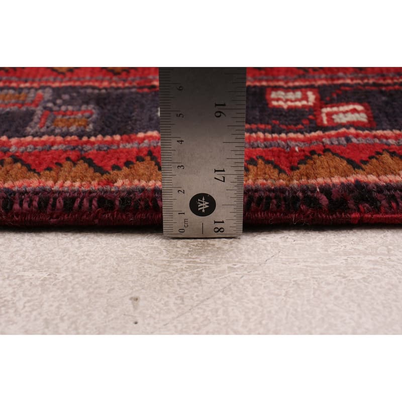ECARPETGALLERY Hand-knotted Konya Anatolian Red Wool Rug - 3'4 x 10'5