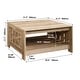 preview thumbnail 16 of 14, 31.5 in. Square Wood Coffee Table