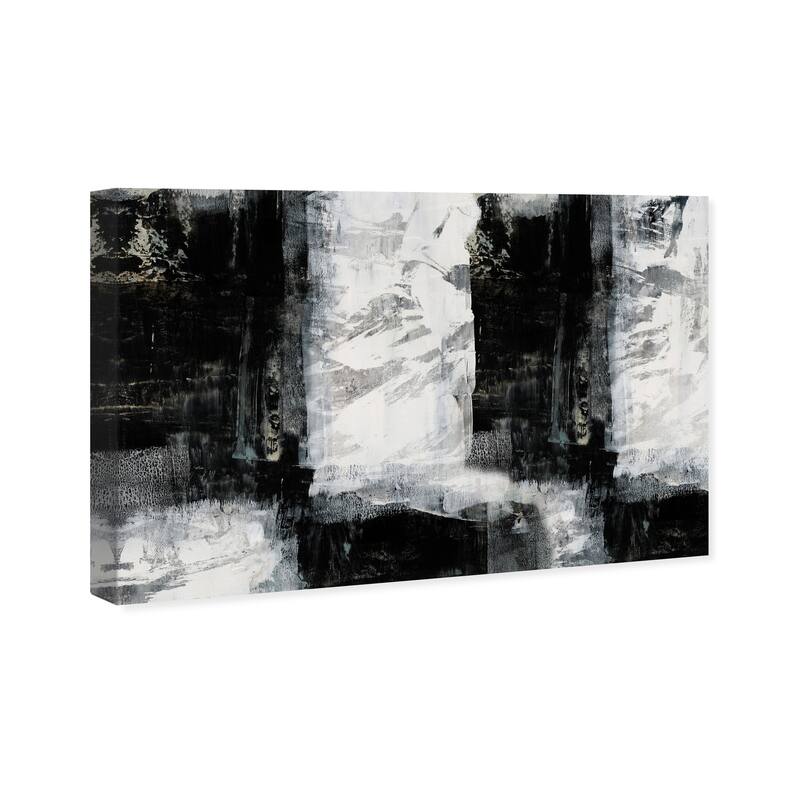 Wynwood Studio Abstract Chess Black and Modern & Contemporary Wall Art Canvas Print