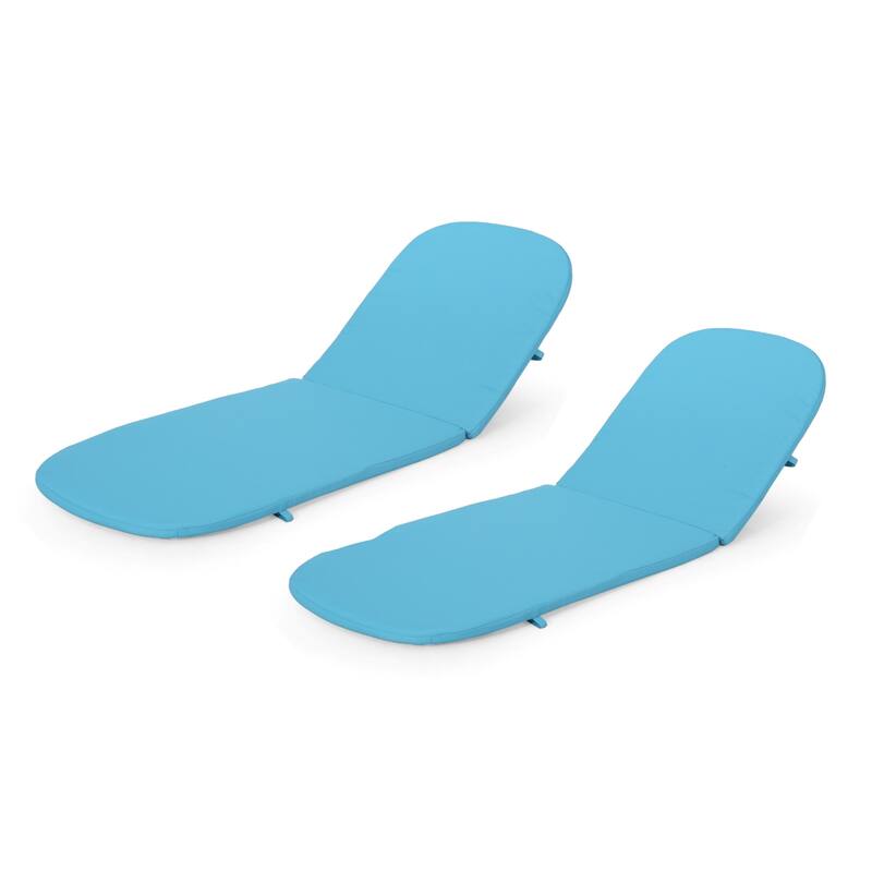 Roomfitters Mikael Outdoor Chaise Lounge Cushion with Water Resistant Fabric, Patio Pad