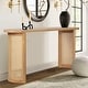 preview thumbnail 1 of 16, 60" Solid Rattan Console Table