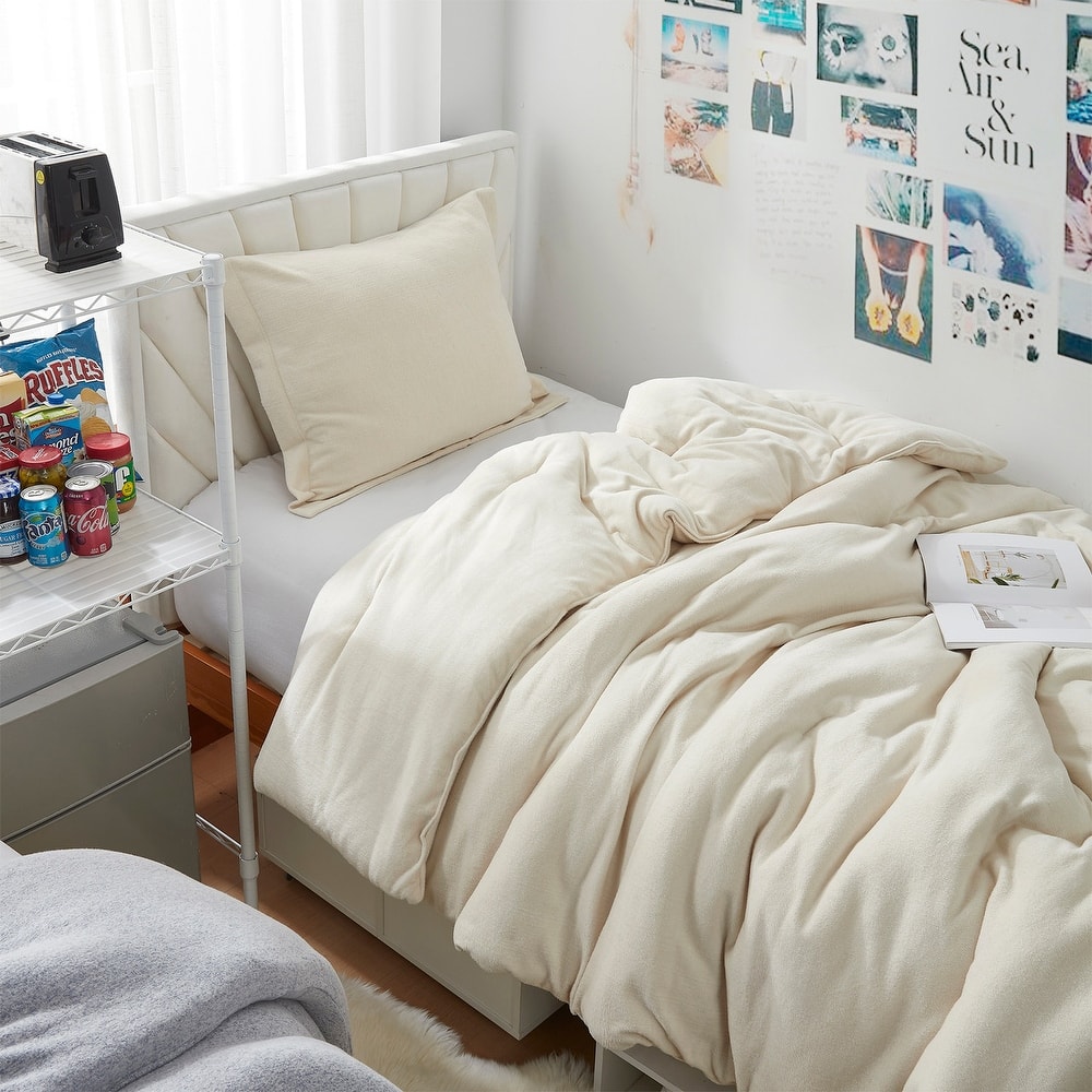 Inside Out Hoodie Sleep - Coma Inducer® Oversized Comforter Set - Creamy Taupe