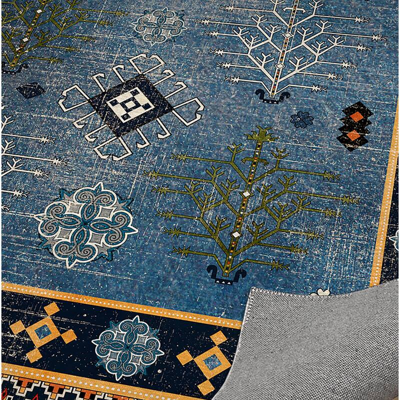 ODIN DARK BLUE Kitchen Mat By Kavka Designs Bed Bath & Beyond 31492982