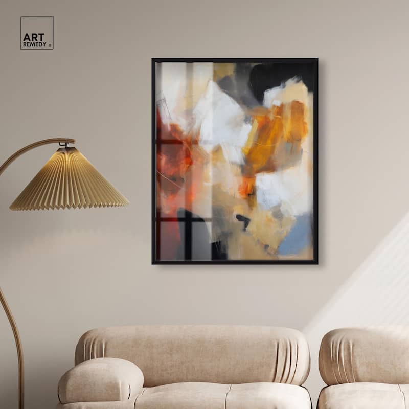 Earth and Fire I Shadowbox by Art Remedy