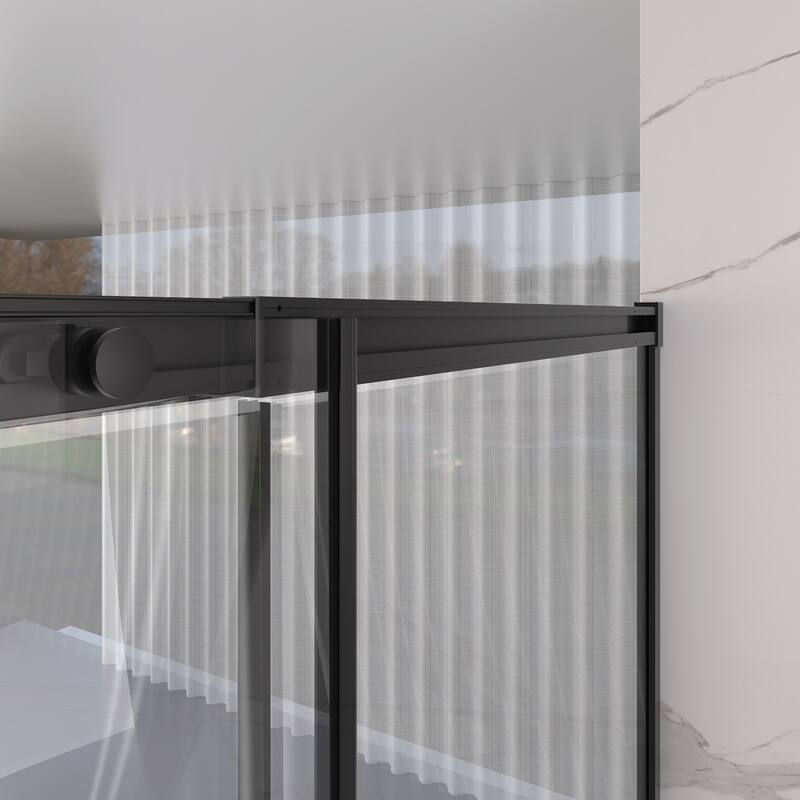 High-Quality Semi-Frameless Sliding Shower Door with Advanced Features