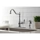 preview thumbnail 5 of 20, American Classic Single-Handle Kitchen Faucet with Brass Sprayer