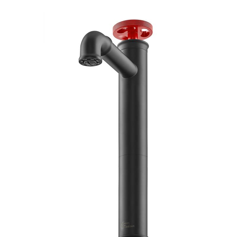 Avallon 12 Single Handle, Bathroom Faucet in Matte Black