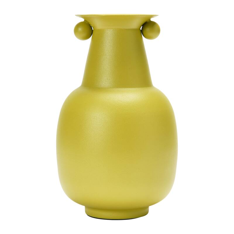 Textured Metal Vase