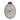 A&B Home Thaddeus 29-inch Antique White Oval Wall Clock