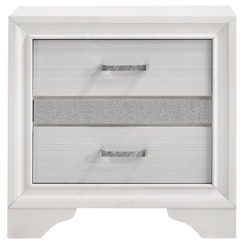 Miranda 4-piece Platform Storage Bedroom Set White