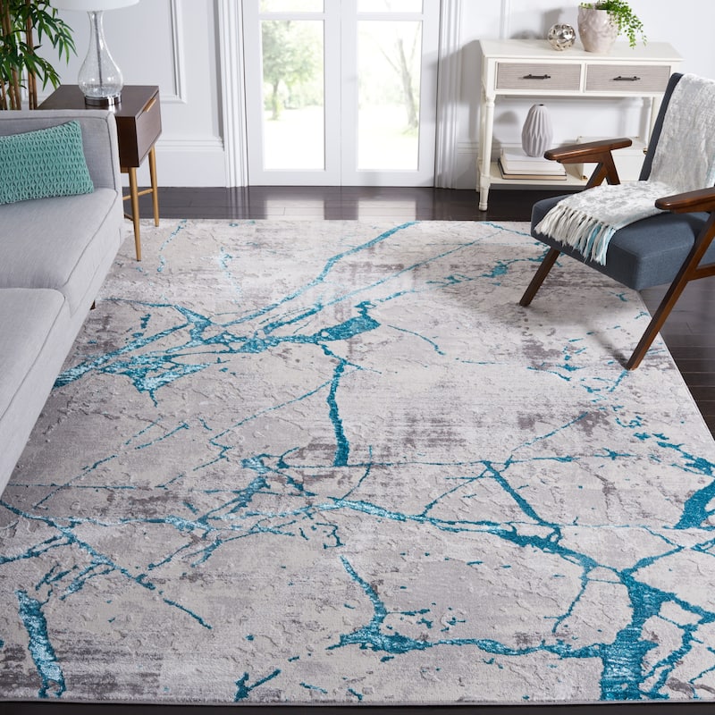 SAFAVIEH Amelia Fietje Modern Abstract Distressed Rug