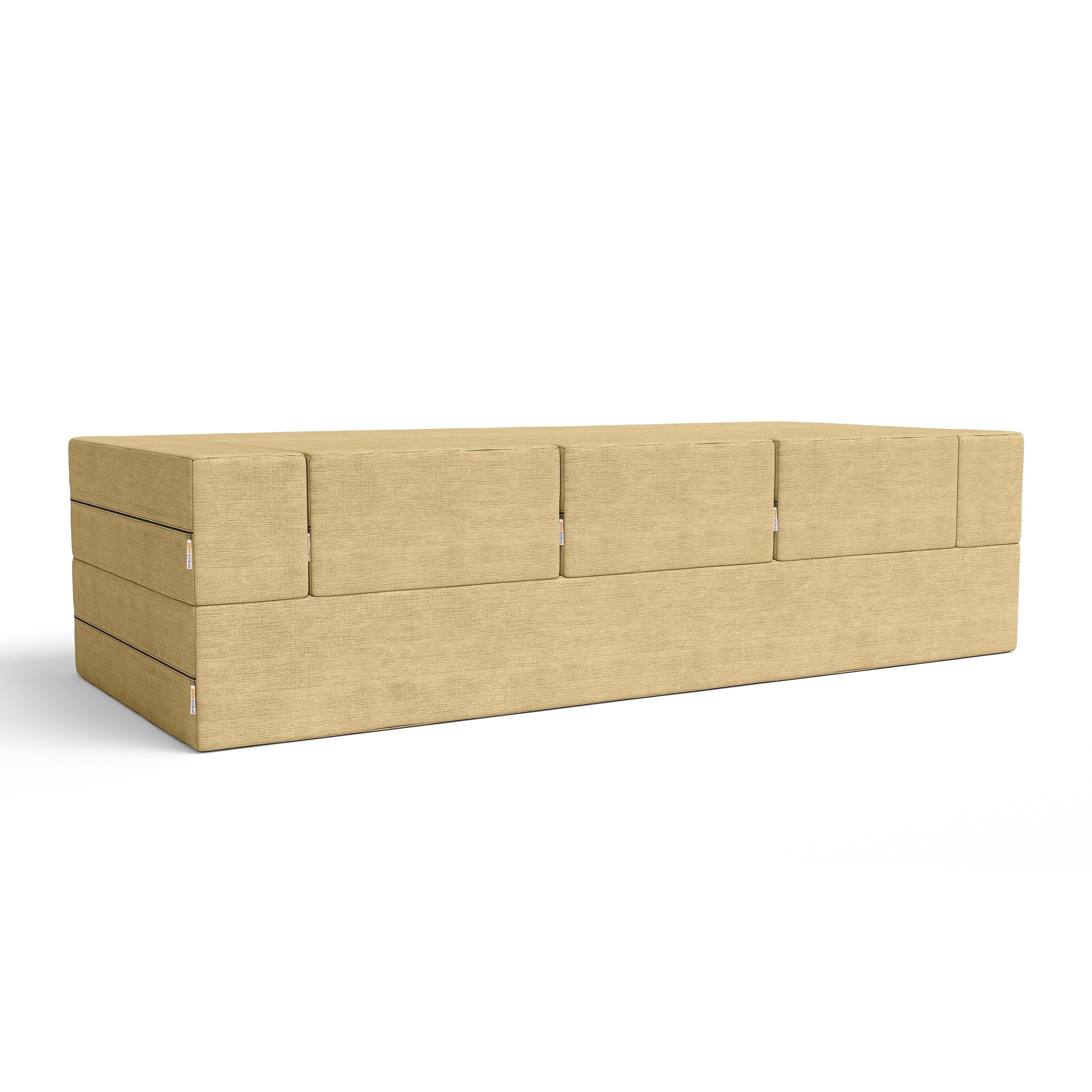 Porch & den california king shop convertible sleeper sofa and ottomans