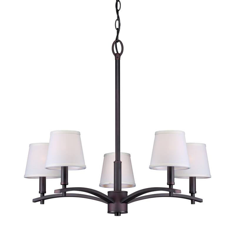 Forte Lighting 5 Light 24-3/4" Wide Chandelier