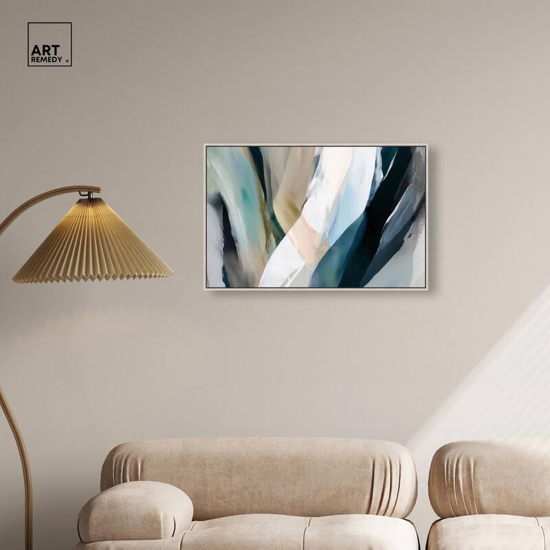Sweeping Forms II Canvas by Art Remedy