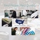 preview thumbnail 8 of 8, Blue Hydrangea Gingham Faux Mat 2 Piece Framed Wall Art Print Set by Gingiber