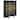 Haidera Black 4-panel Damask Pattern Folding Screen
