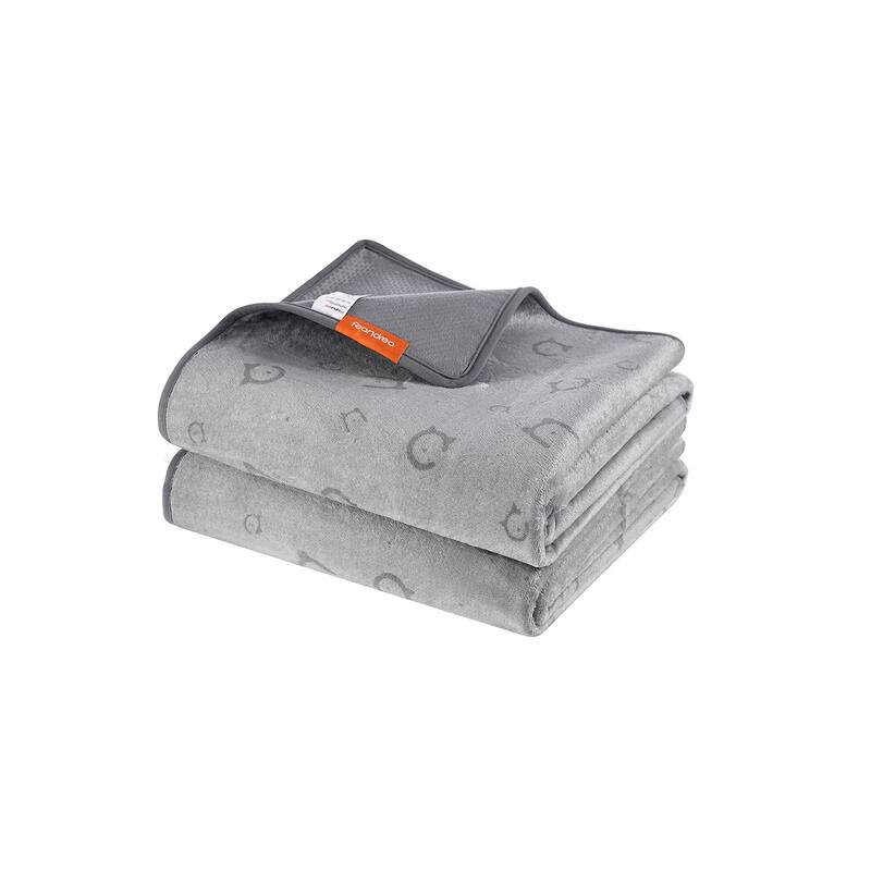 Washable Pee Pads for Dogs, 2 Pack, Reusable, High Absorbency, Leakproof Protection - XL - Dove-Grey