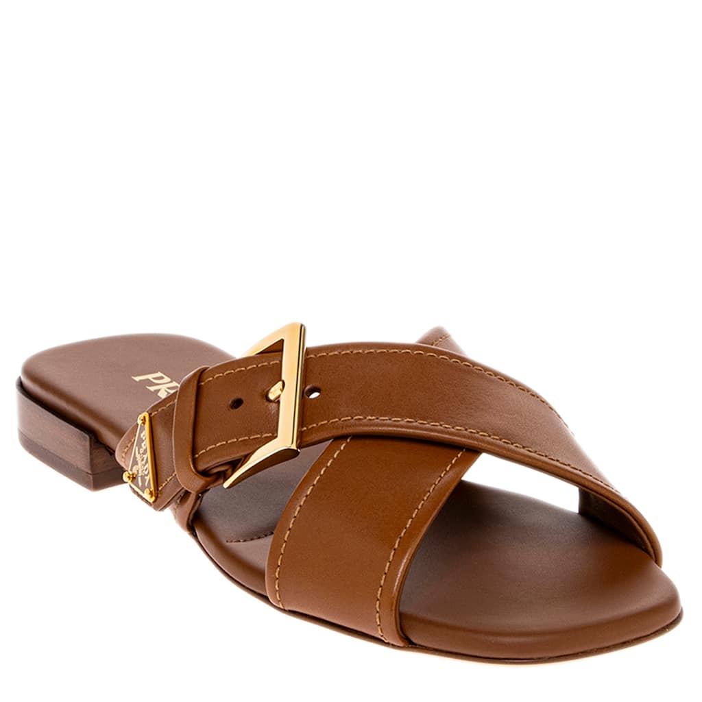 Prada Crisscross Slides