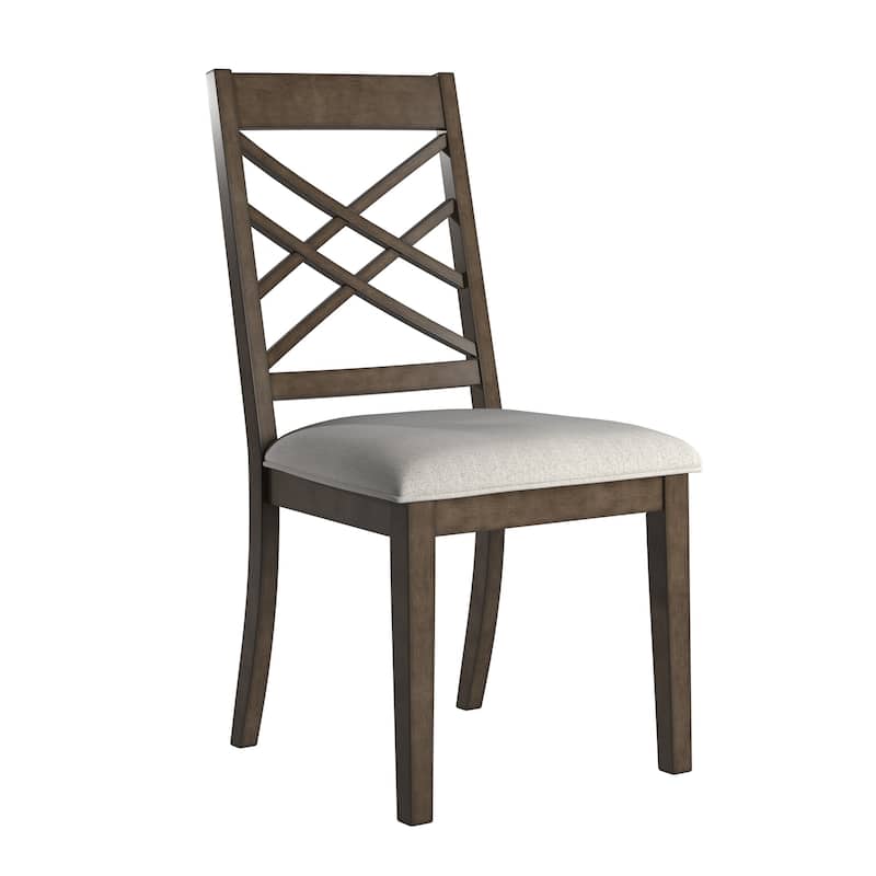 Garrison Espresso Finish Dining Chairs (Set of 2) by iNSPIRE Q Modern - Light Brown