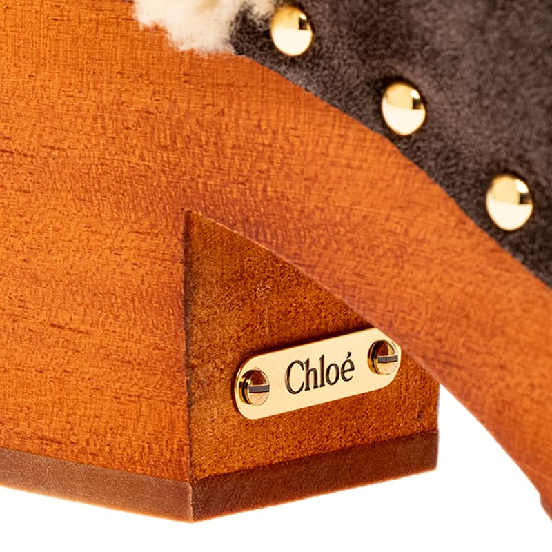 Chloe Jeanette Wedge Clogs