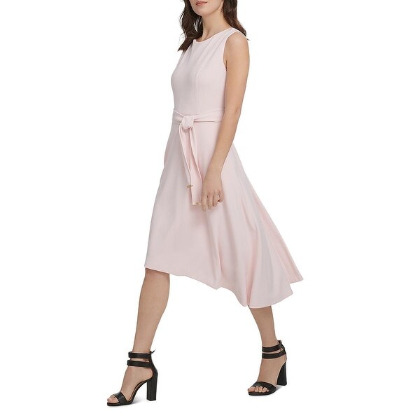 donna karan pink dress