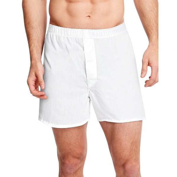 Hanes Men's TAGLESS® Full-Cut Boxer with Comfort Flex® Waistband 4-Pack - Size - M - Color ...