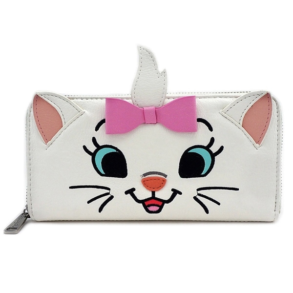 Loungefly Disney Aristocats Marie All Over Print Zip Around Wallet - One Size Fits most