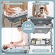 preview thumbnail 4 of 7, Babyjoy Changing Table with Bathtub Folding Portable Diaper Station - See Details