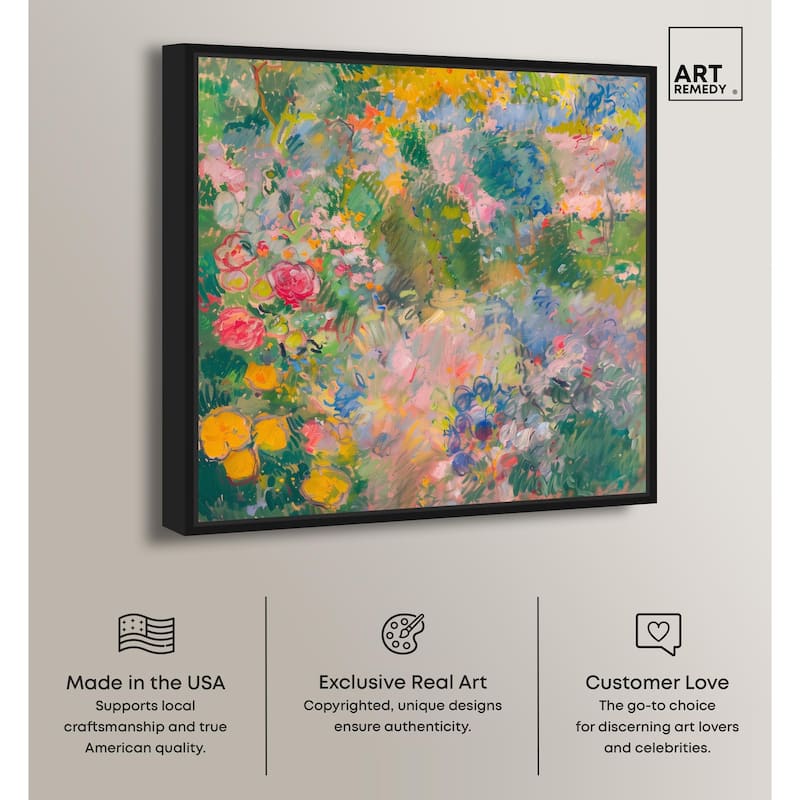 Hues of Happiness I Canvas by Art Remedy
