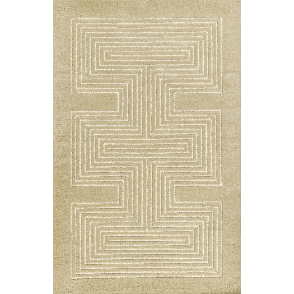 Momeni Simba Geometric Wool Area Rug