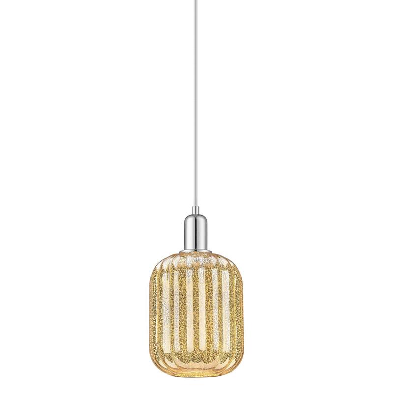 Innovations Lighting 716-1P-13-7 Preston Pendant Preston 7" Wide Mini - Polished Chrome / Mercury