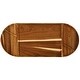 preview thumbnail 9 of 7, MegaChef 3 Piece Acacia Wood Cutting Board with Maganitized Serving Board Platter