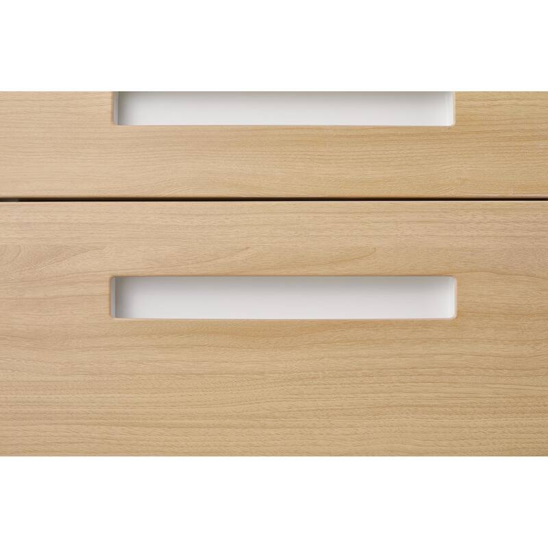 3-Drawer Locking Mobile File Cabinet with Wheels, Metal Home Office Storage Cabinet with Pencil Tray & Hanging Bars