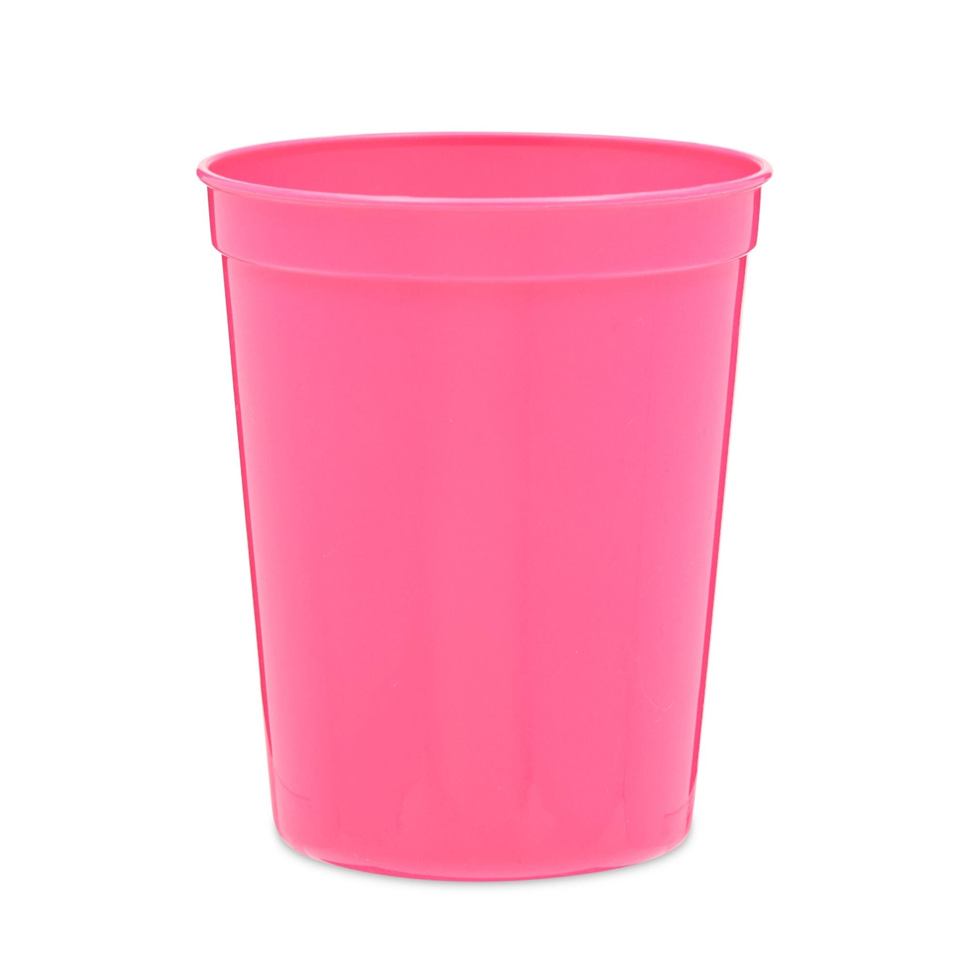 16oz Hot Pink Plastic Stadium Cups for Birthday Party, Baby Shower (24 Pack) Bed Bath & Beyond