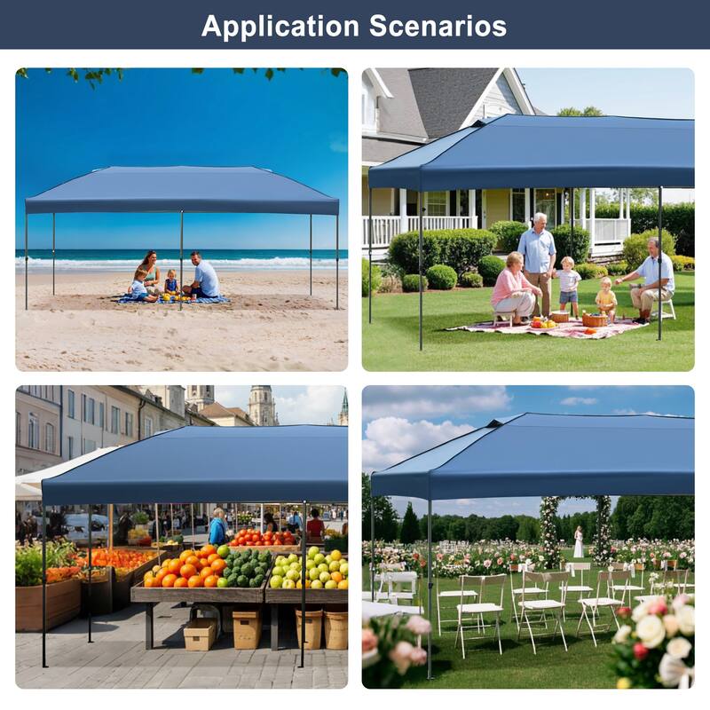 10x20 Pop Up Canopy with Sidewalls
