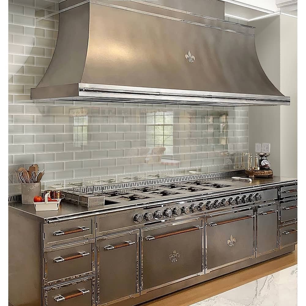 Apollo tile 3" x 6" Colorway Glossy Warm Greige Glass Tile (5 sq ft/case) - 40 Pack