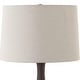 preview thumbnail 5 of 6, Uttermost Rimini Black Glaze Table Lamp - 24.25" H X 15" W X 15" D