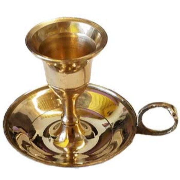 Brass ChamberstickTaper candle holder
