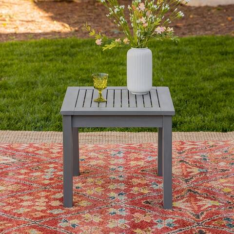 Surfside Acacia Outdoor Side Table by Havenside Home