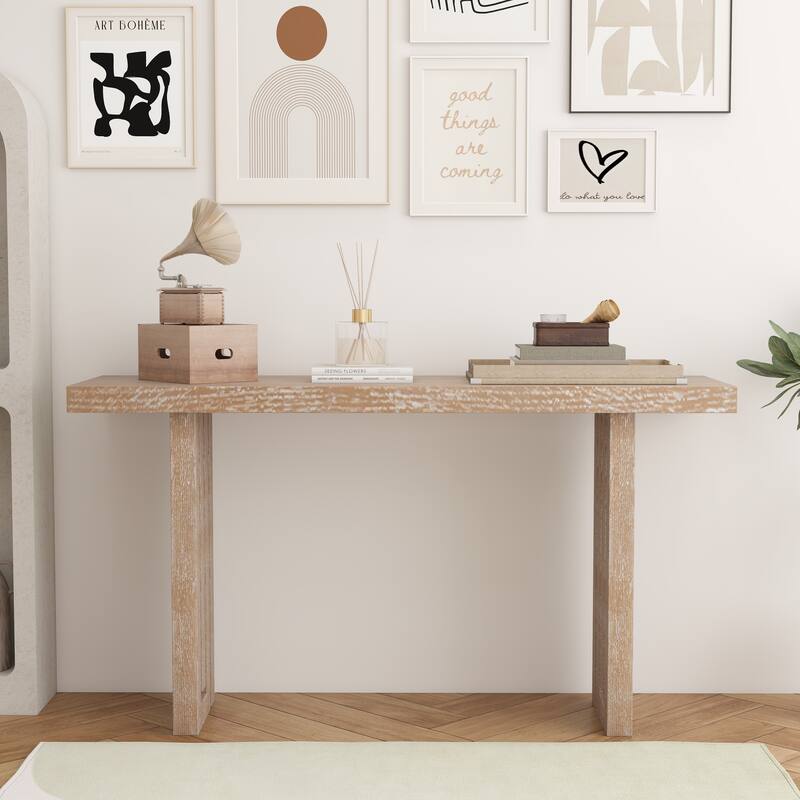 Elegant console table - Natural