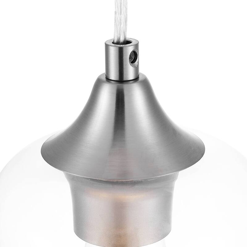 Kitchen Pendant Light Island Clear Glass