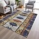 preview thumbnail 34 of 84, Machine Washable Indoor/Outdoor Tribal Global Chantille Rug