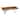 Alpine Furniture Live Edge Coffee/Cocktail Table - Light Walnut - 50"Wx25.5"Dx18"H