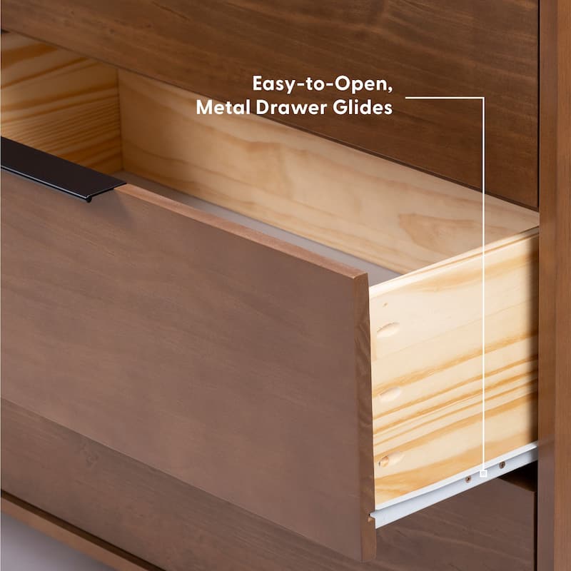Plank and Beam Haven 3-Drawer Dresser with Pull Handles