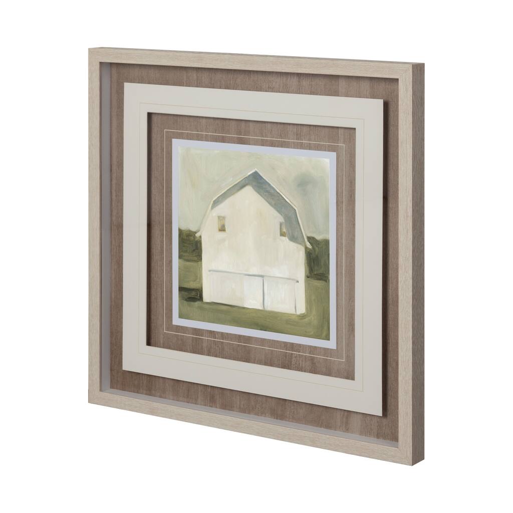 Serene Barn VI Framed Art Print