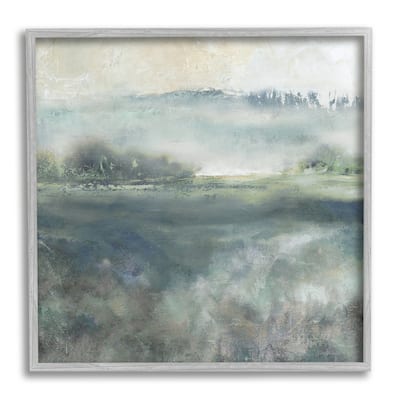 Stupell Misty Landscape Painting Abstract Weather Vegetation Framed Wall Art, Design by Carol Robinson - Multi