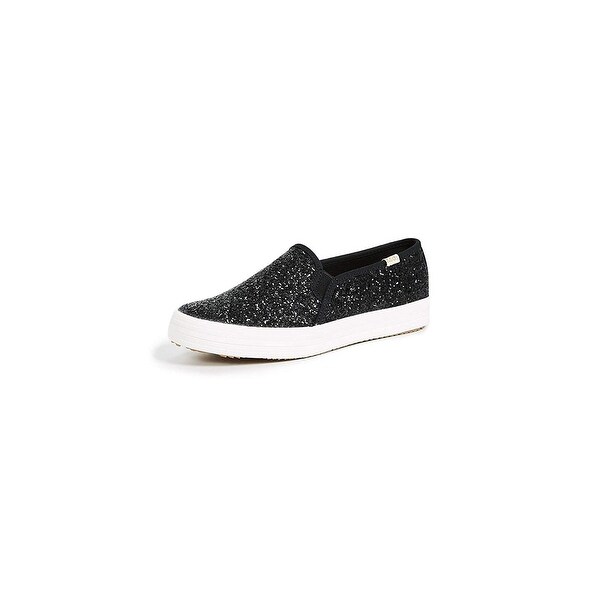 keds black slip ons