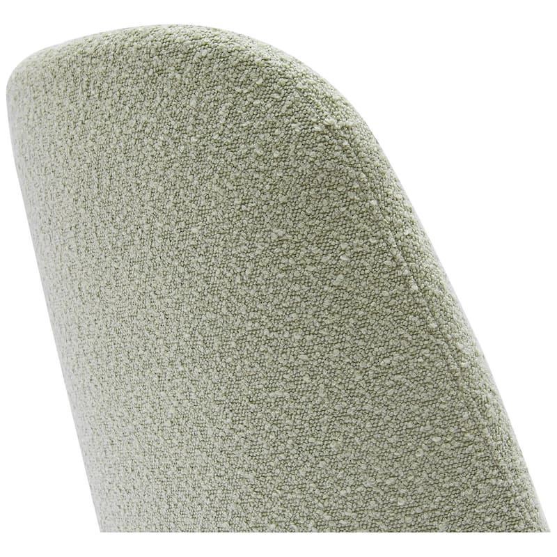 Farmhouse Water and Stain Resistant Boucle Upholstered Side Chair (Set of 6)