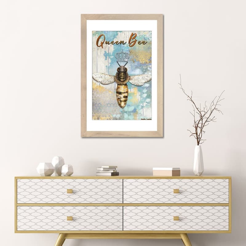 iCanvas "Queen Bee" by Jennifer Lambein